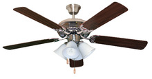  18662 - 52' 5-Blade NK Fan W/White 4-Light Kit(4x9.5W LED 3000K)